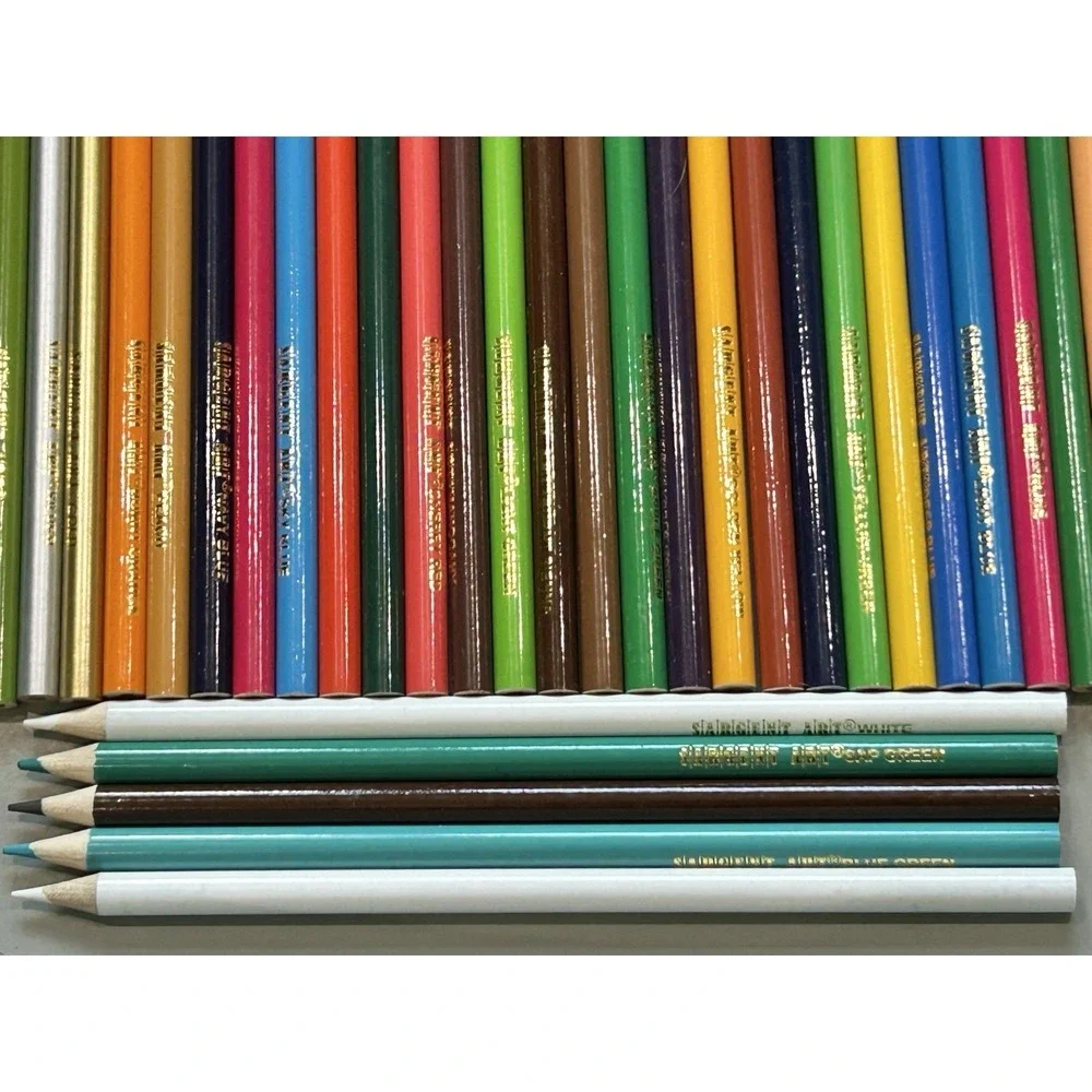 SARGENT‎ Bundle Of 48 Variety Of Misc Colored Pencils